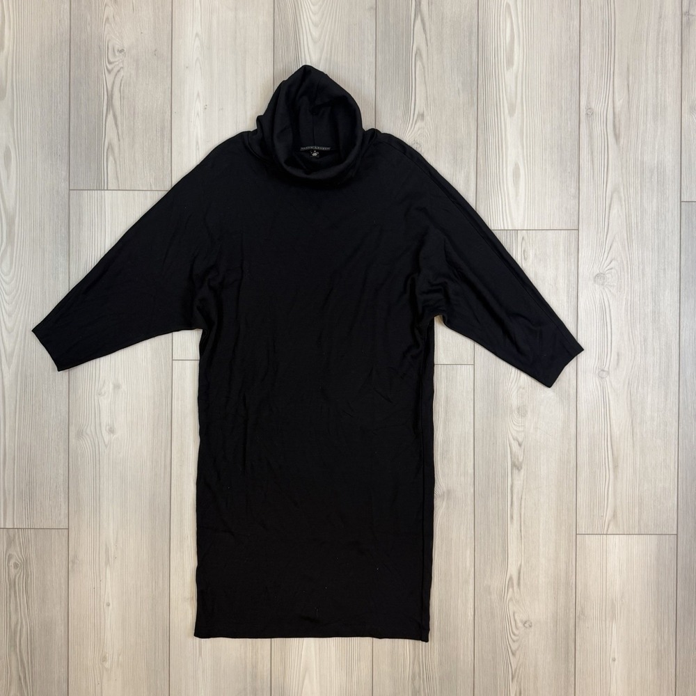 Ralph Lauren Black Cowl Neck Sweater Dress